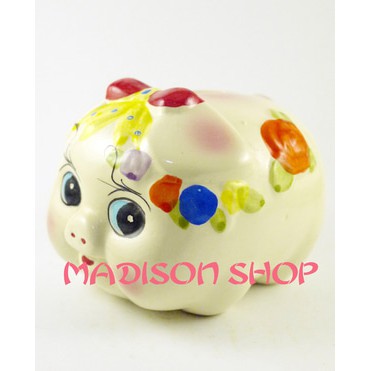 CELENGAN BABI PUTIH PIGGY BANK KECIL