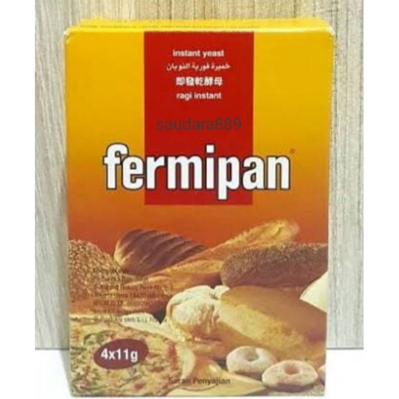 

Ragi Instant "Fermipan" 4 x 11 gram