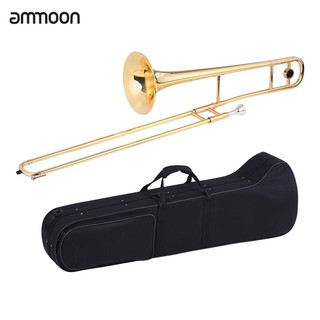 Yohi Alat Musik Tiup Trombone Alto Warna Emas Bahan Kuningan Nada B Flat Shopee Indonesia