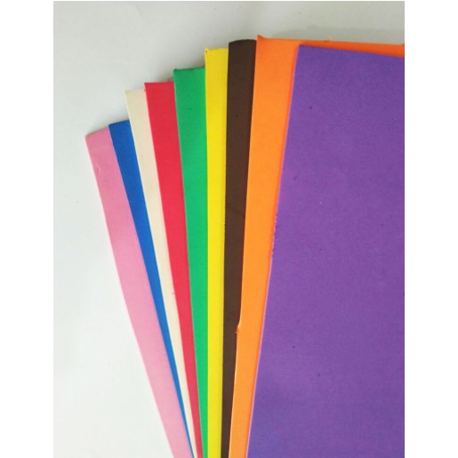 Busa Ati 2mm Warna Ukuran A2 / Spons Ati 40x60 / Busa Hati