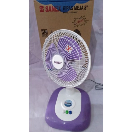 Kipas duduk/meja Sanex/sogo  8”