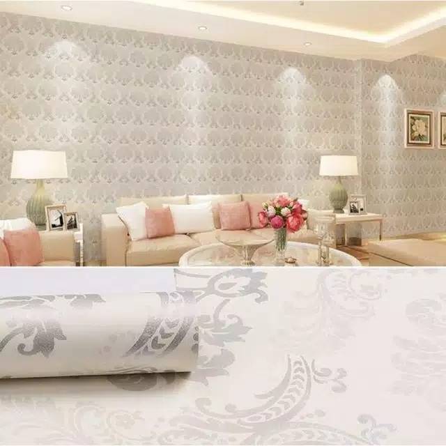 Paling Keren 14 Wallpaper Dinding Batik Silver  Rona 