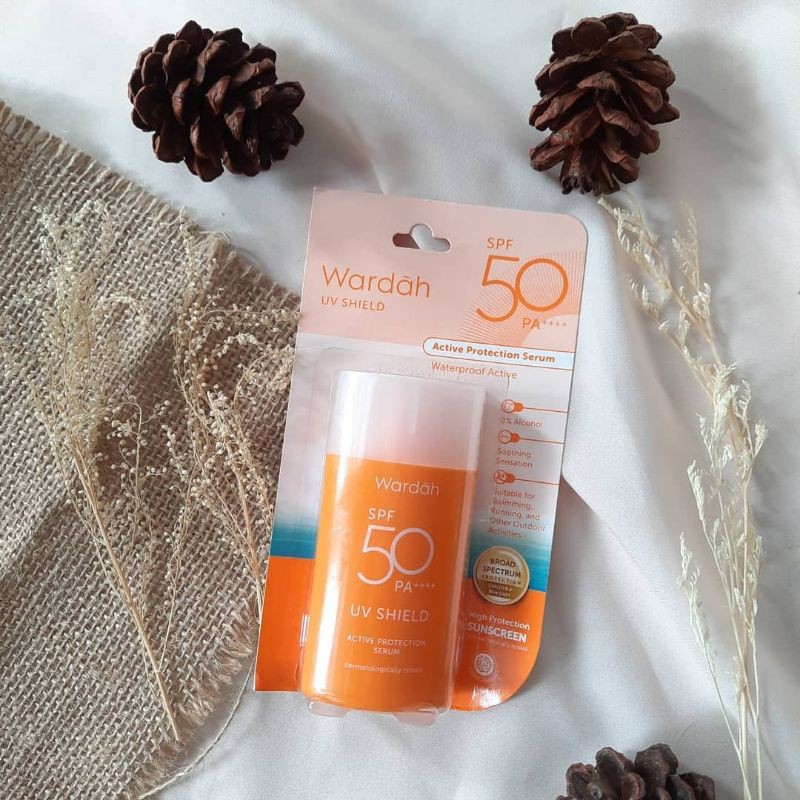 WARDAH UV SHIELD ACTIVE PROTECTION SERUM SUNCSCREEN SPF 50 PA+++.