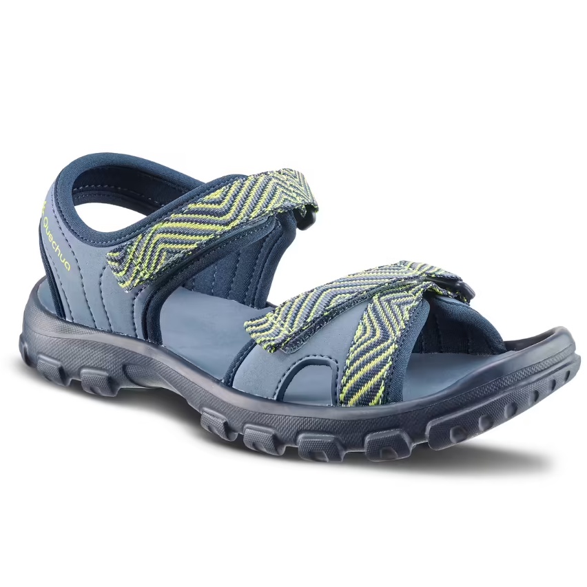 QUECHUA MH100 Sandal Gunung Anak Unisex Dengan Rip-Tab Nyaman Dipakai