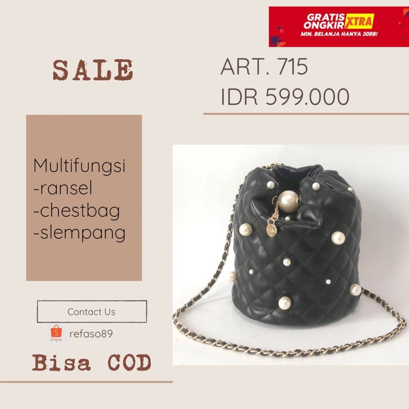 TAS GOSH ART 715 Serut Multifungsi