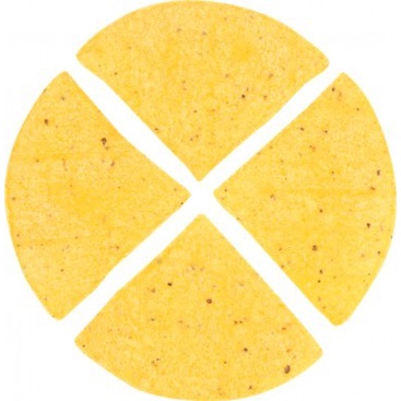 

Tepung Frozen Pre-Cut Yellow Corn Tortilla Chips (Nachos) - 1 Kg