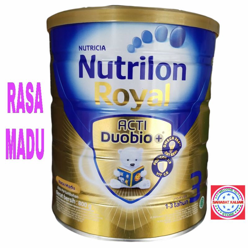 NUTRILON ROYAL 3 800GRAM SUSU PERTUMBUHAN 1-3 TAHUN