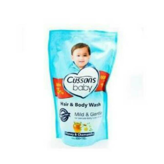 Cussons Baby Hair &amp; Body Wash 400ml