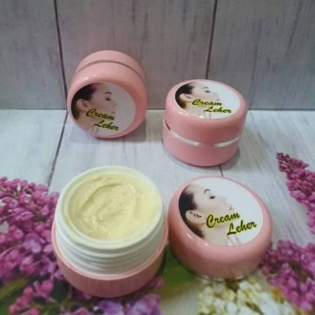 [100% Asli + COD]  Cream leher double whitening  Cream Pemutih Leher Tubuh Selakangan Mengecangkan Kulit cream Leher 100% Original