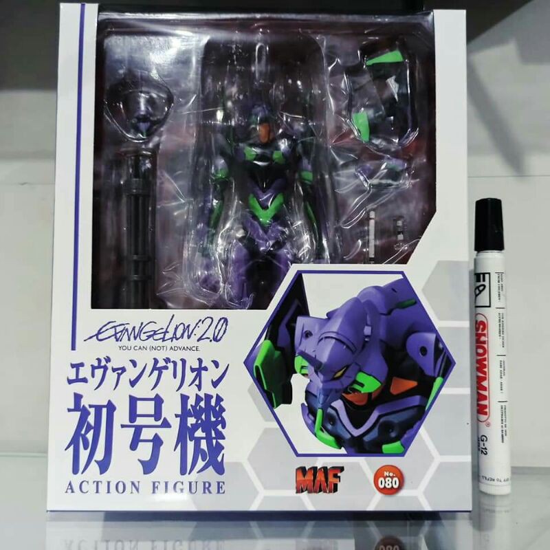 mainan figureRevoltech Kaiyodoo Evangelion Evolution EVA-01 Final
tinggi sekitar 6 inch
