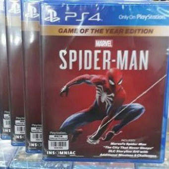 Spiderman Goty PS4