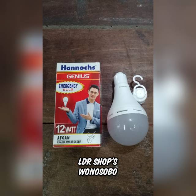 Lampu Emergency Darurat Hannochs 12 Watt