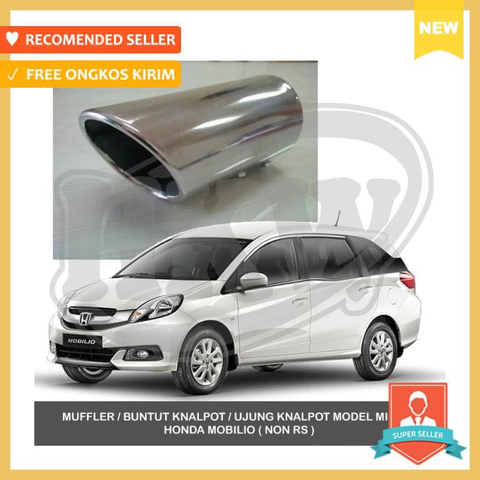 Muffler / Buntut Knalpot / Ujung Knalpot Miring Honda Mobilio Non Rs