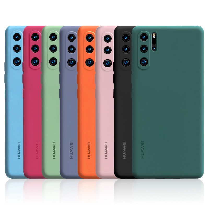 Casing Official Original Silicone Full Protection Soft Camera Protection Case Huawei P Pro