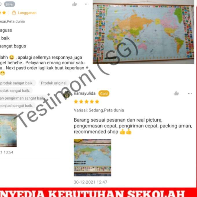 

limited Edition✔️Peta dunia ( Terlaris ) Peta dunia edisi Gantung / Peta dunia ukuran sedang, besar & kecil /|KD5