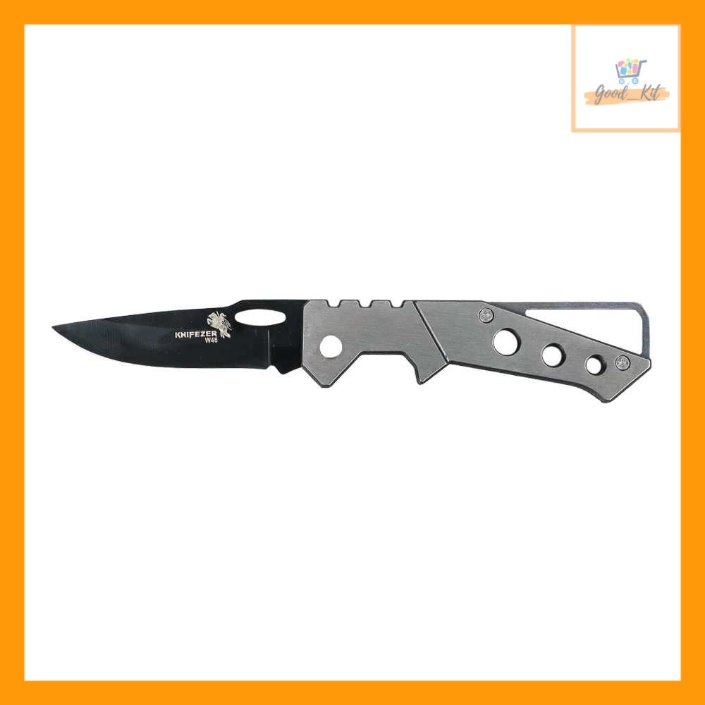 Pisau Saku Lipat Mini Serbaguna Pisau Survival Pisau mini berkualitas Portable Knife Survival - W46