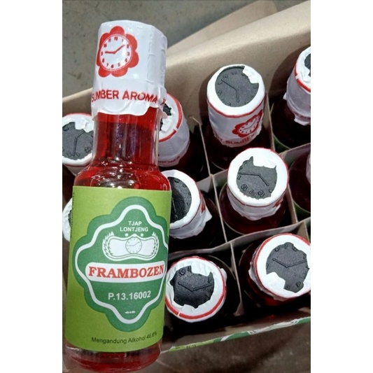 

Frambozen tjap lontjeng 10 ml / Frambozen cap lonceng original / Vanili cap lonceng original
