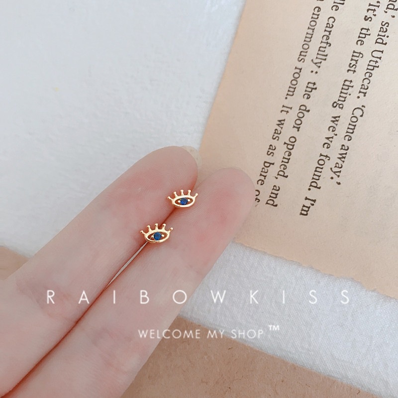 Anting Tusuk Gantung Bahan Alloy Desain Bintangtulisan Hias Berlian Imitasi Gaya Trendy Untuk Wanita