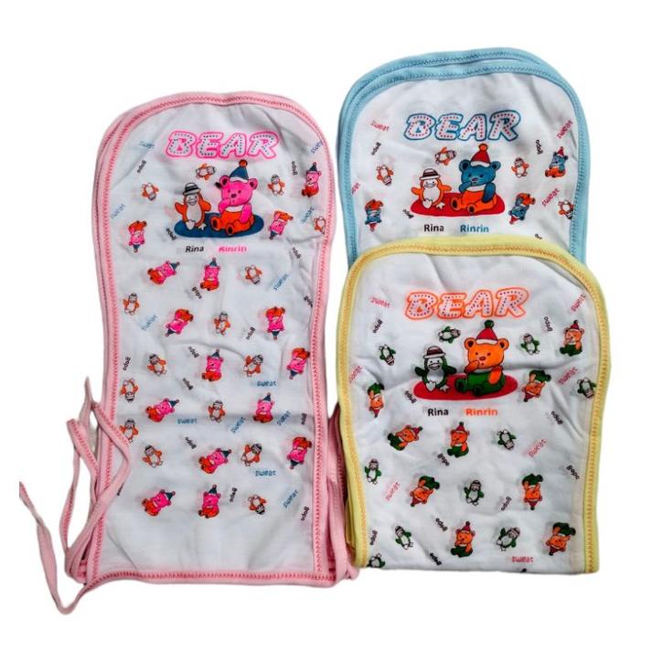 12Pc/1 Lusin Popok Kain Tali Full Katun/Popok Kain Cuci Ulang/Popok Single Bayi Baru Lahir