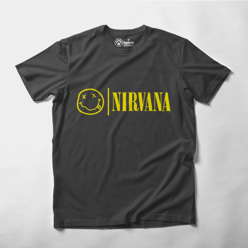 Baju Band Kaos Atasan Anak Laki-Laki Nirvana