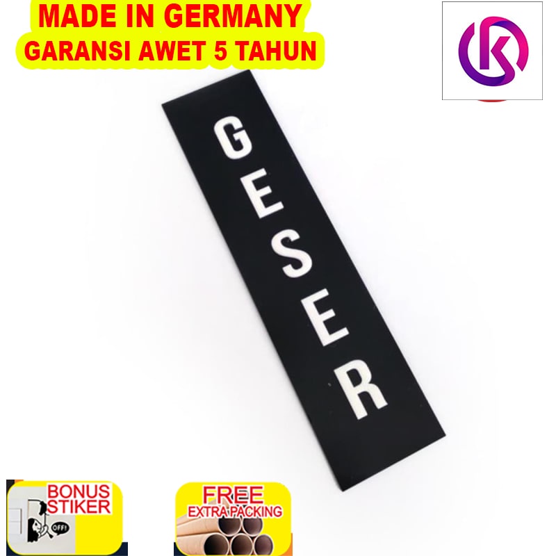 

Grosir Sign Board Geser | Sign Label Akrilik