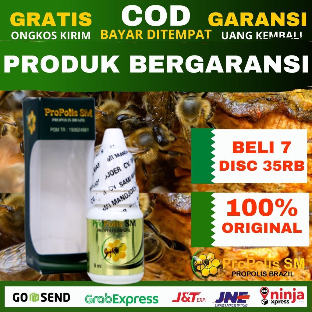 Obat Bisul Bungkul,Obat Sekelan Di Paha,Obat Bisul Keras,Propolis SM 100% ORIGINAL