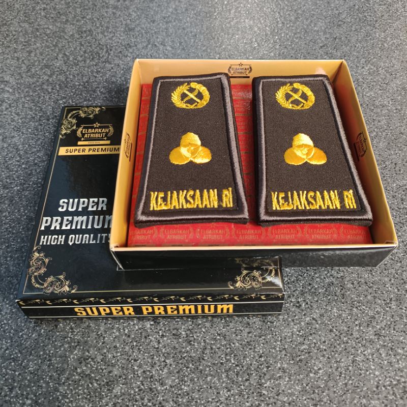 PANGKAT PDH 3D KEJAKSAAN RI FULL BORDIR KUALITAS SUPER PREMIUM