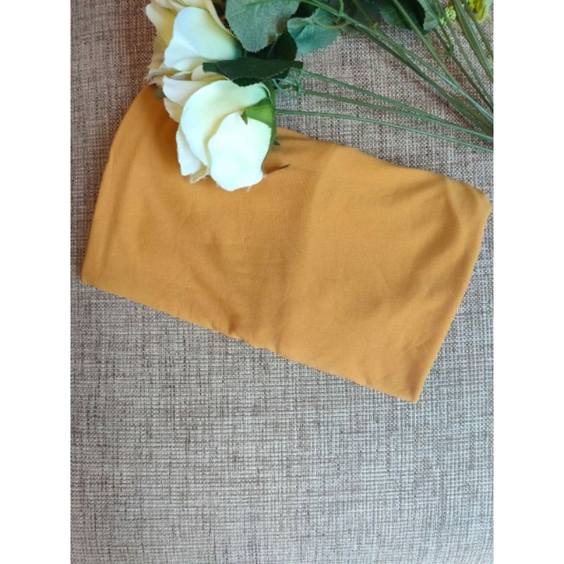 HIJAB CANTIK ELIZA | ORIGINAL | AZZURASCARF | BERGO CANTIK | BERGO | HIJAB INSTAN | JILBABCANTIK-Kuning