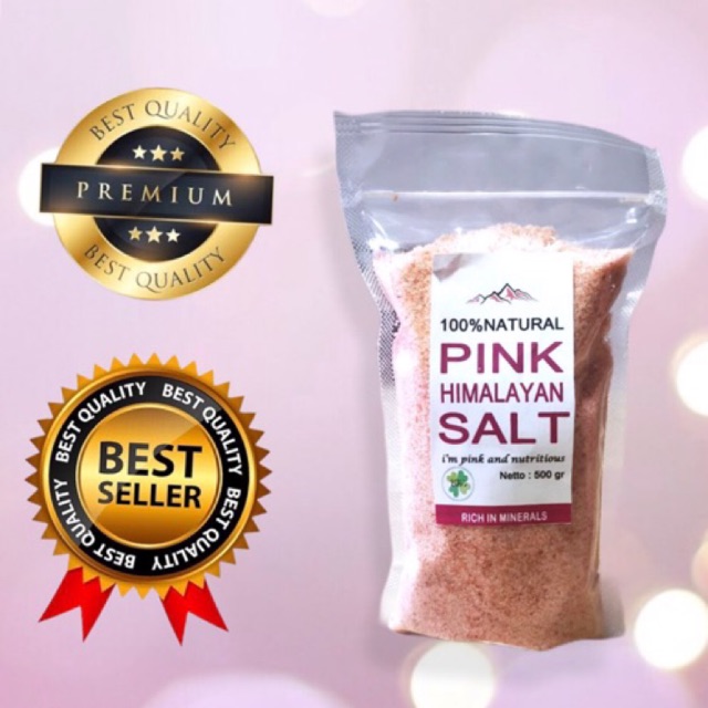 

Garam Himalaya 500gr | Pink Himalayan Salt 500gr | Himsalt 500gr