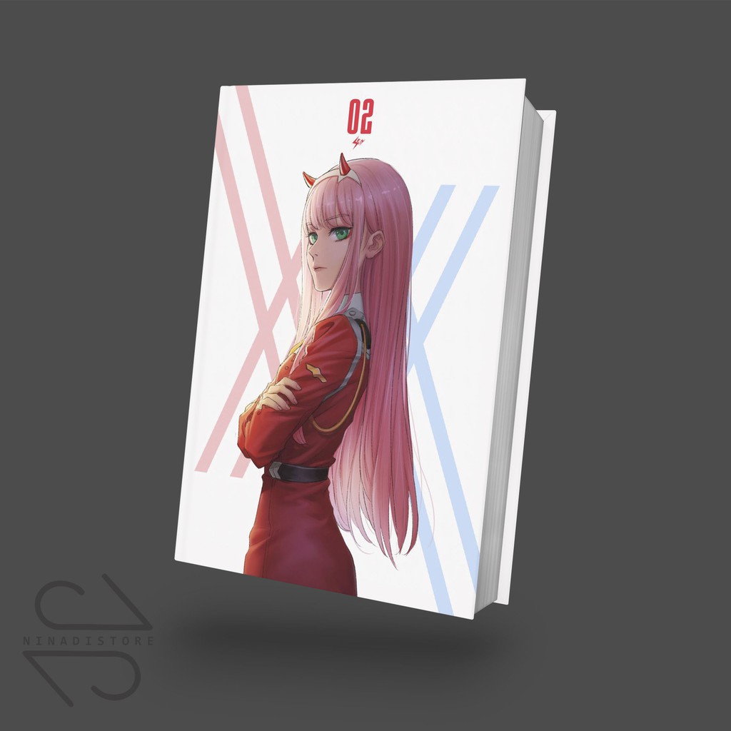 

Pocket Book/Notebook Buku Tulis Catatan Darling In The Franxx DITF09 Note Agenda Planner, Journal, Diary, Gift / Premium Hardcover A6 isi polos dan garis