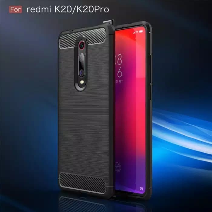 CASE SLIM FIT CARBON IPAKY XIAOMI REDMI K20 XIAOMI REDMI K20 PRO SOFTCASE - FA