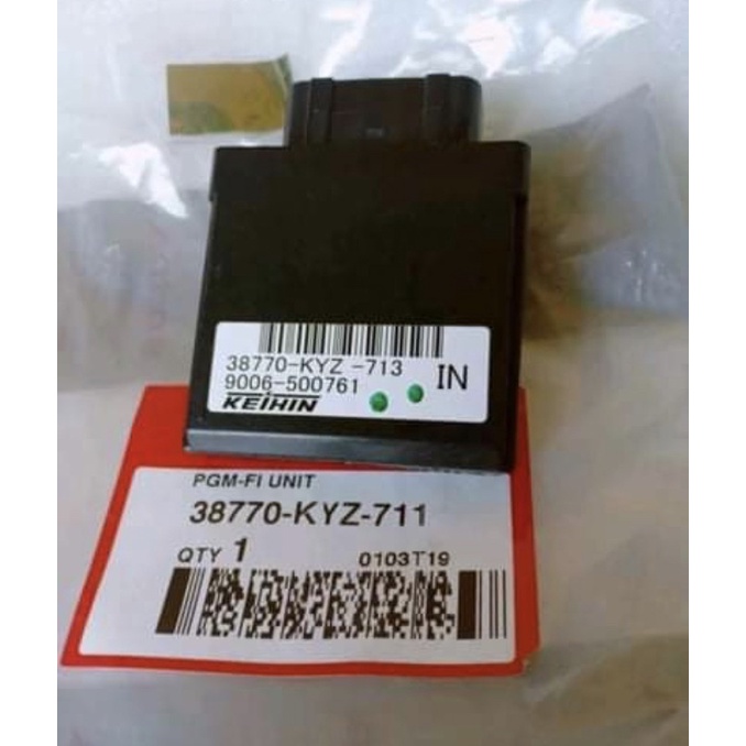 ECU SUPRA X125 F1 INJEKSI HELMIN 38770-KYZ-713 ORIGINAL AHM JAPAN 100%