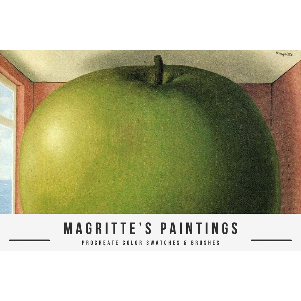 Procreate Brush - Magritte's Art