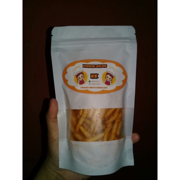 

Tiktuk Pedas/ Cemilan Pedas Gurih Enak / Kemasan Ekonomis/Jajanan Murah
