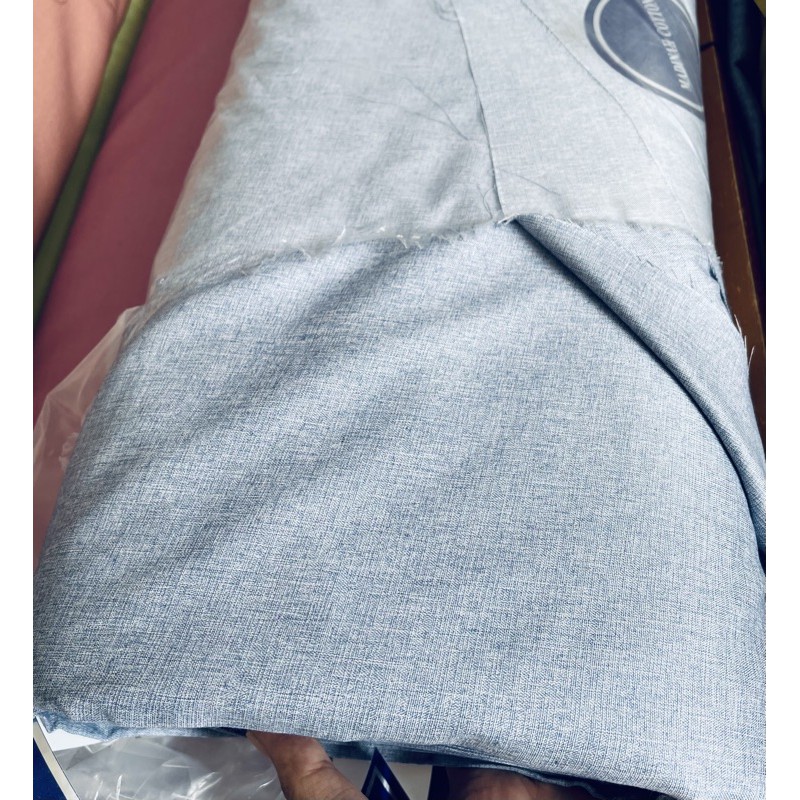 Kain KATUN MADINAH / MADINAH COTTON ( fodu ) SERI 1-Biru Muda