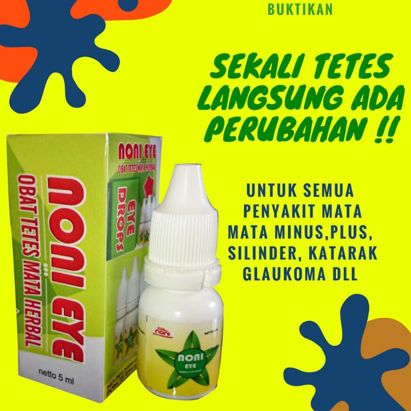 Noni Eye Obat Tetes Mata Katarak - Glukoma - Mata Minus - Mata Plus