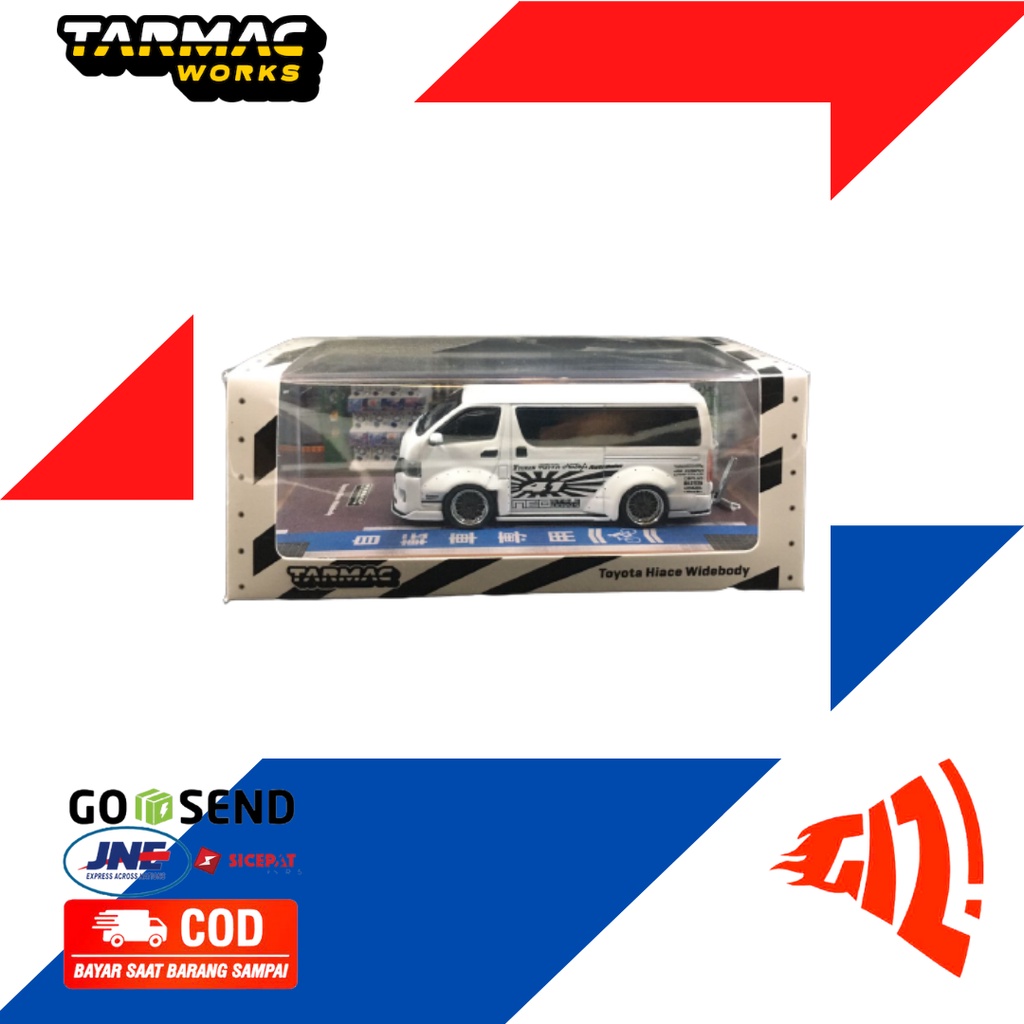 Tarmac Works 1:64 Toyota Hiace Wideboby