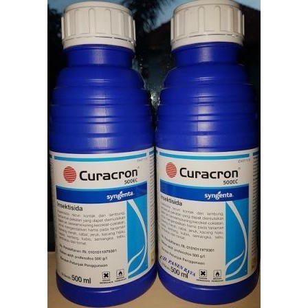 Obat Pembasmi Ulat Daun Dan Lalat Buah Insektisida Curacron 500 Ec Isi 100ml Shopee Indonesia