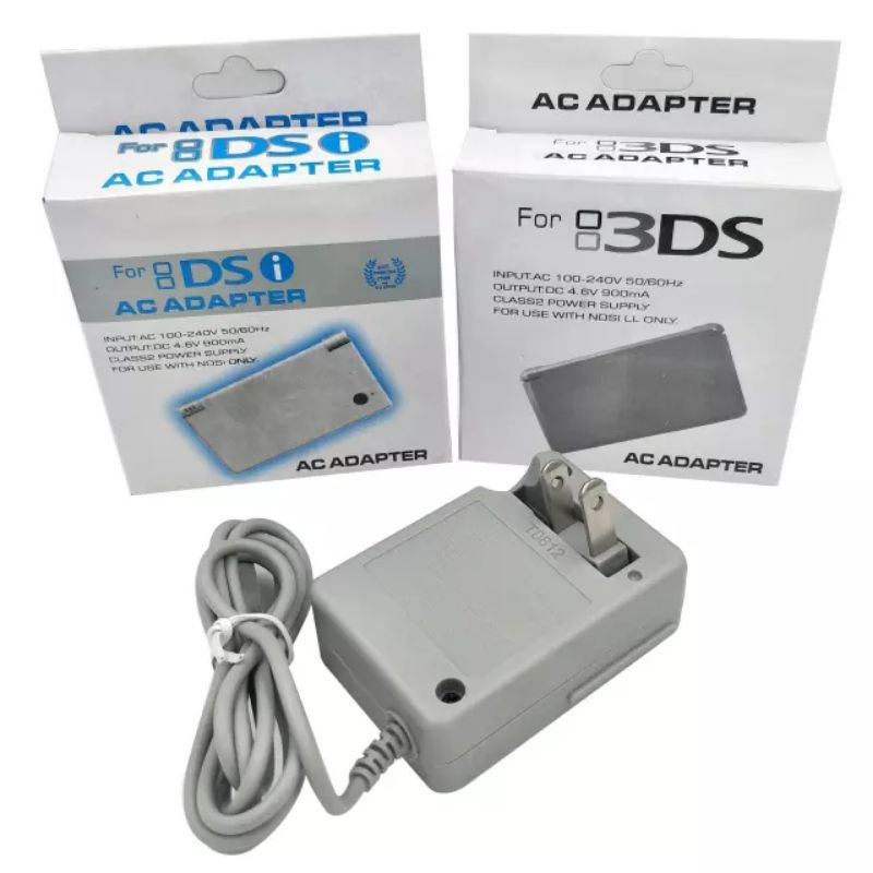 Charger Baterai 3DS 3DS XL Ndsi NDSI XL Nintendo AC Adapter Adaptor Battery New