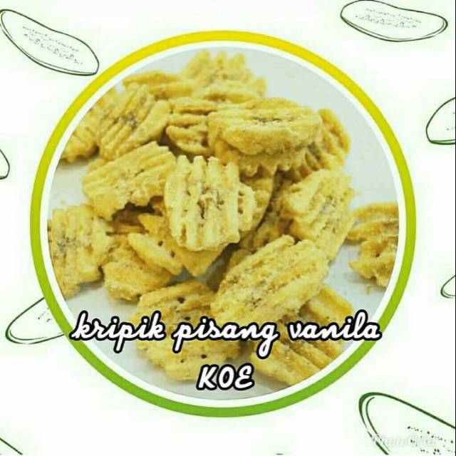 

Kripik pisang vanila
