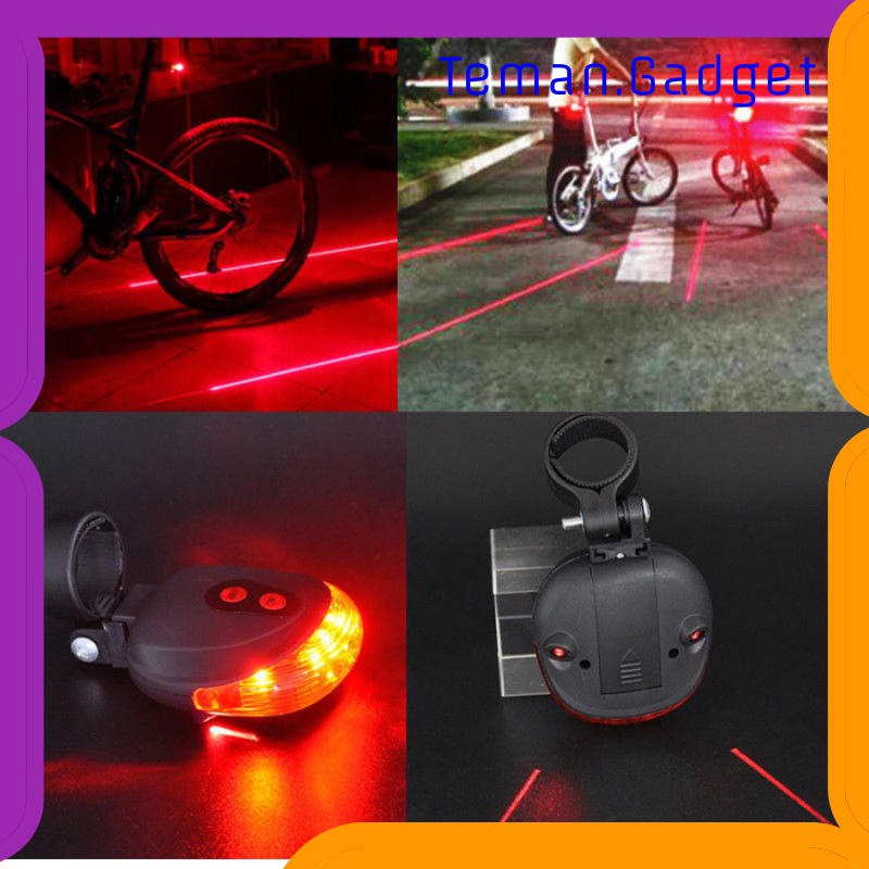 TG-IB360 TAFFLED BICYCLE LASER STROBE TAILLIGHT 5 LED / LAMPU LED SEPEDA SL-116