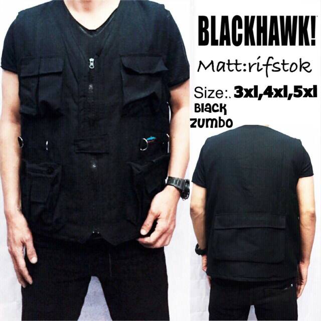 Jaket rompi Blackhawk super jumbo size XXXL XXXXL XXXXXL