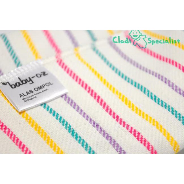Kwalitas... Alas Ompol Garis Baby Oz - Perlak Popok Kain - Tatakan Pipis Anak Bayi . SPECIAL
