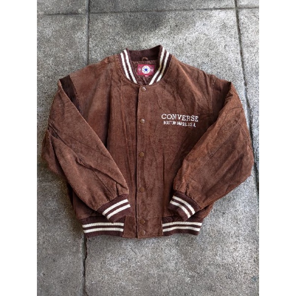 Varsity CONVERSE VINTAGE Leather Jacket