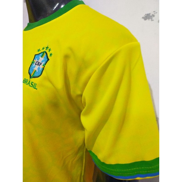 JERSEIY BAJU BOLA NEGARA BRASIL BARU PIALA QATAR 2022-2023