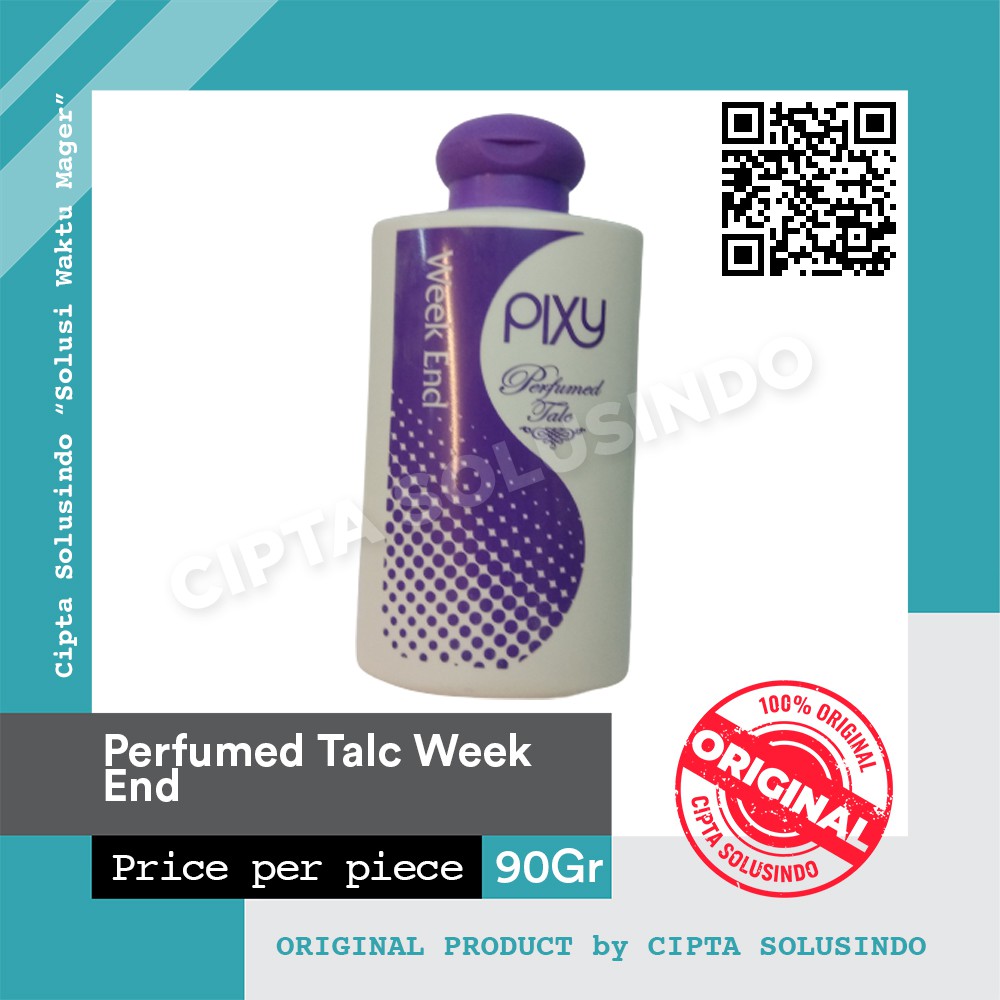 Image of Talc - Pixy - Perfumed Talc Week End 90g #2