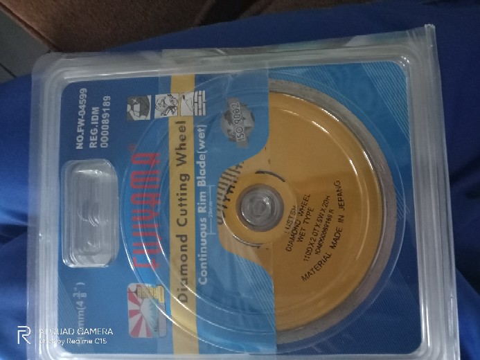 Diamond Wheel Pisau Potong Keramik Fujiyama Basah