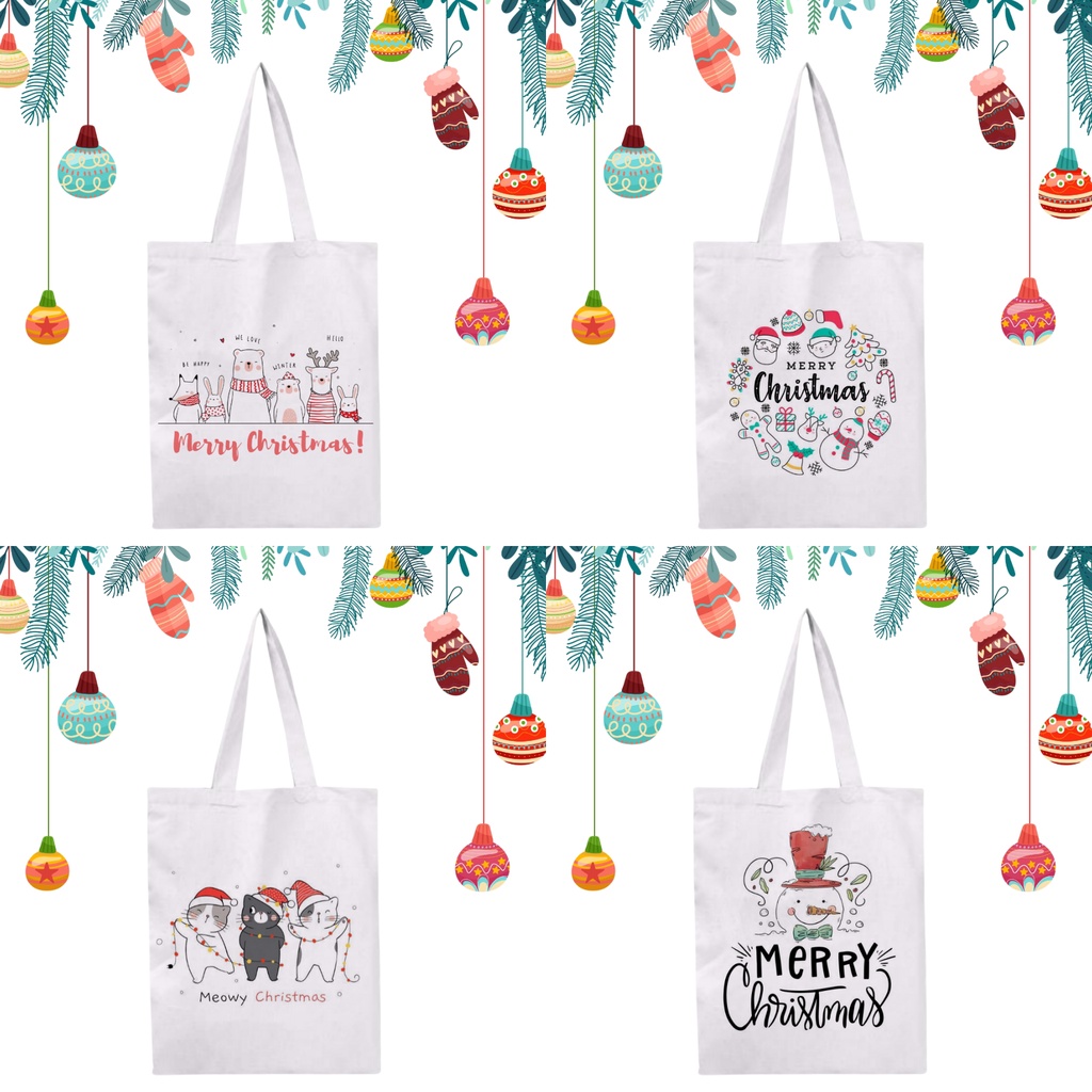 Tote Bag &amp; String Bag Edisi Natal