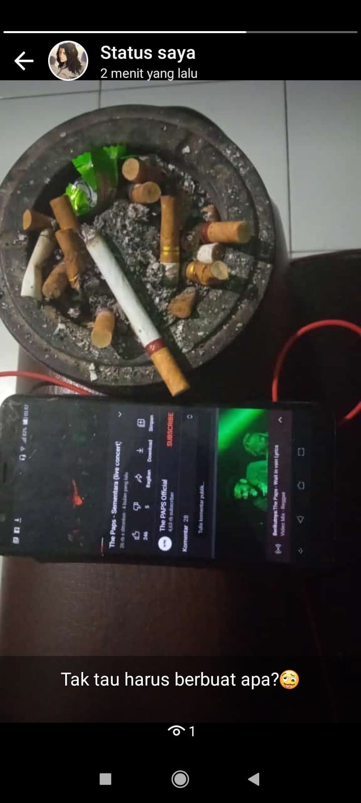 Kemeja Batik Lengan Panjang Size M L Xl Xxl