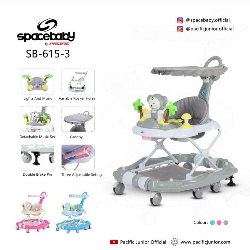 space baby baby walker sb  613 3   615 3   618 3